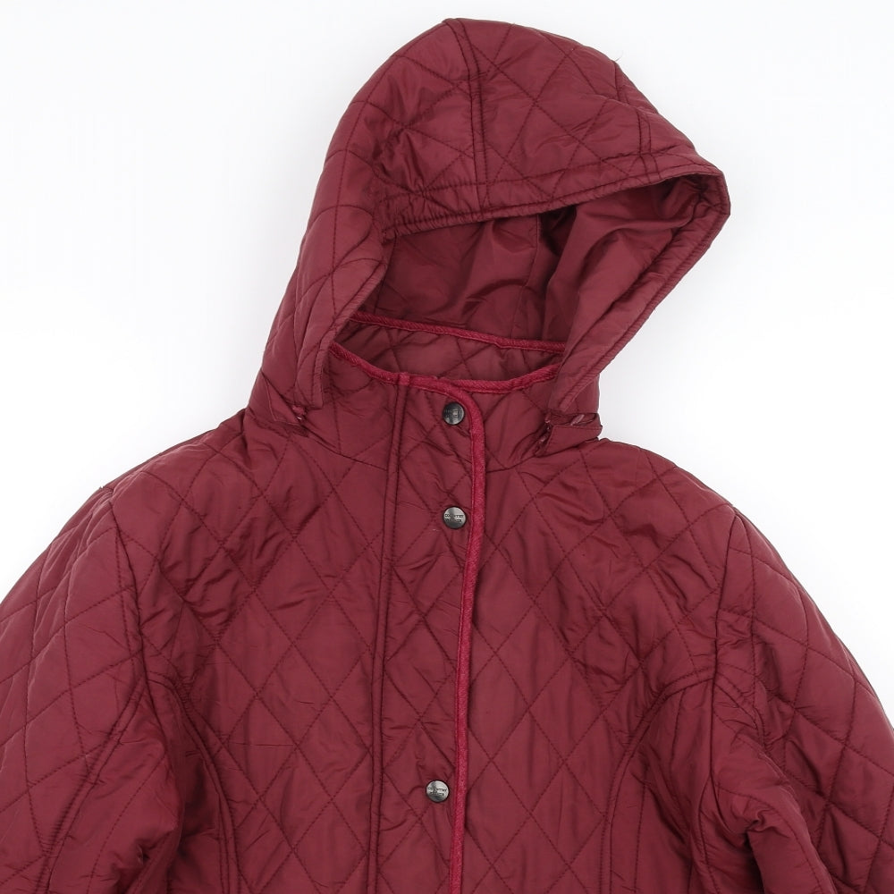 Country estate Womens Red   Jacket Coat Size 14