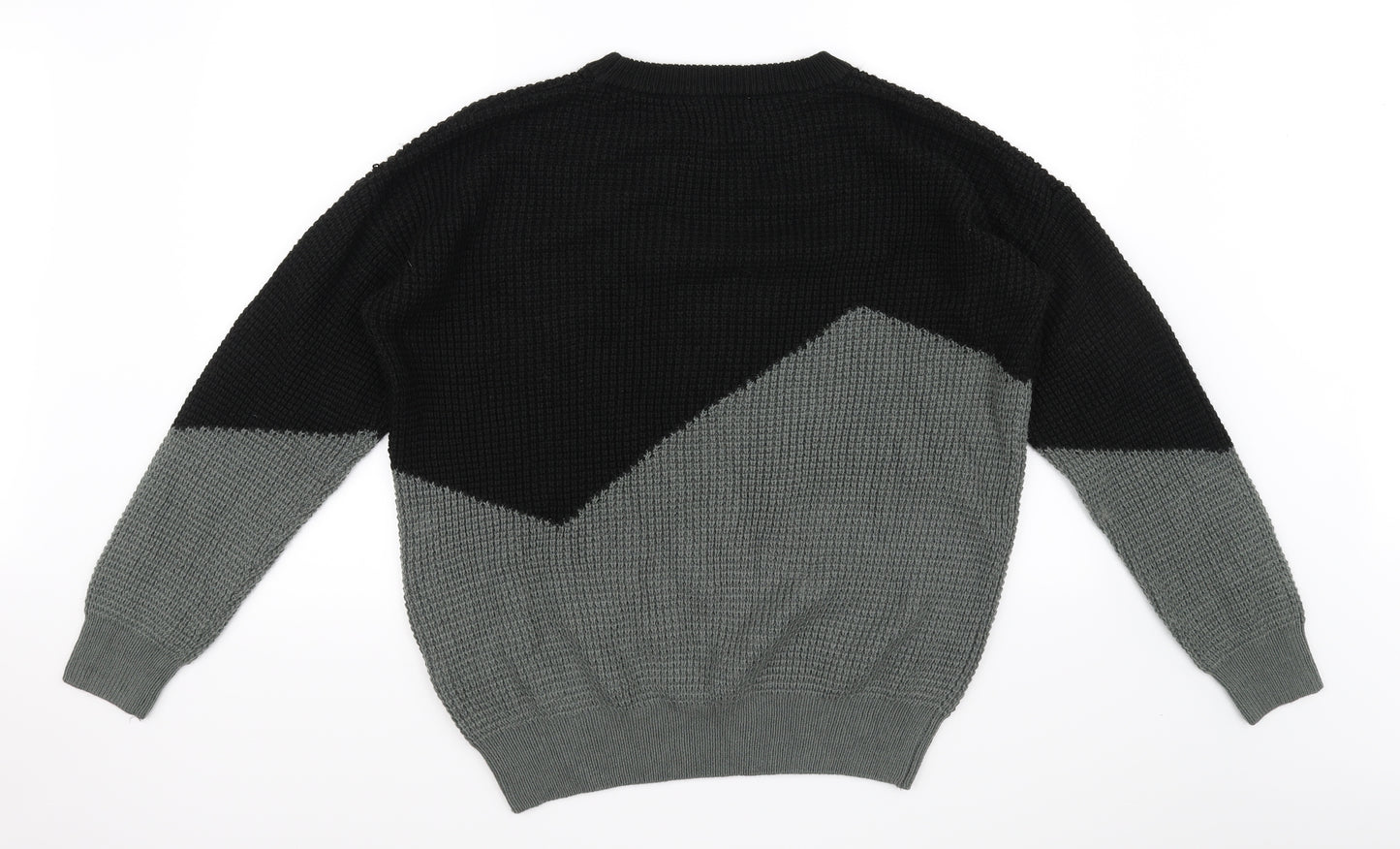 bellefield Mens Black   Pullover Jumper Size XL