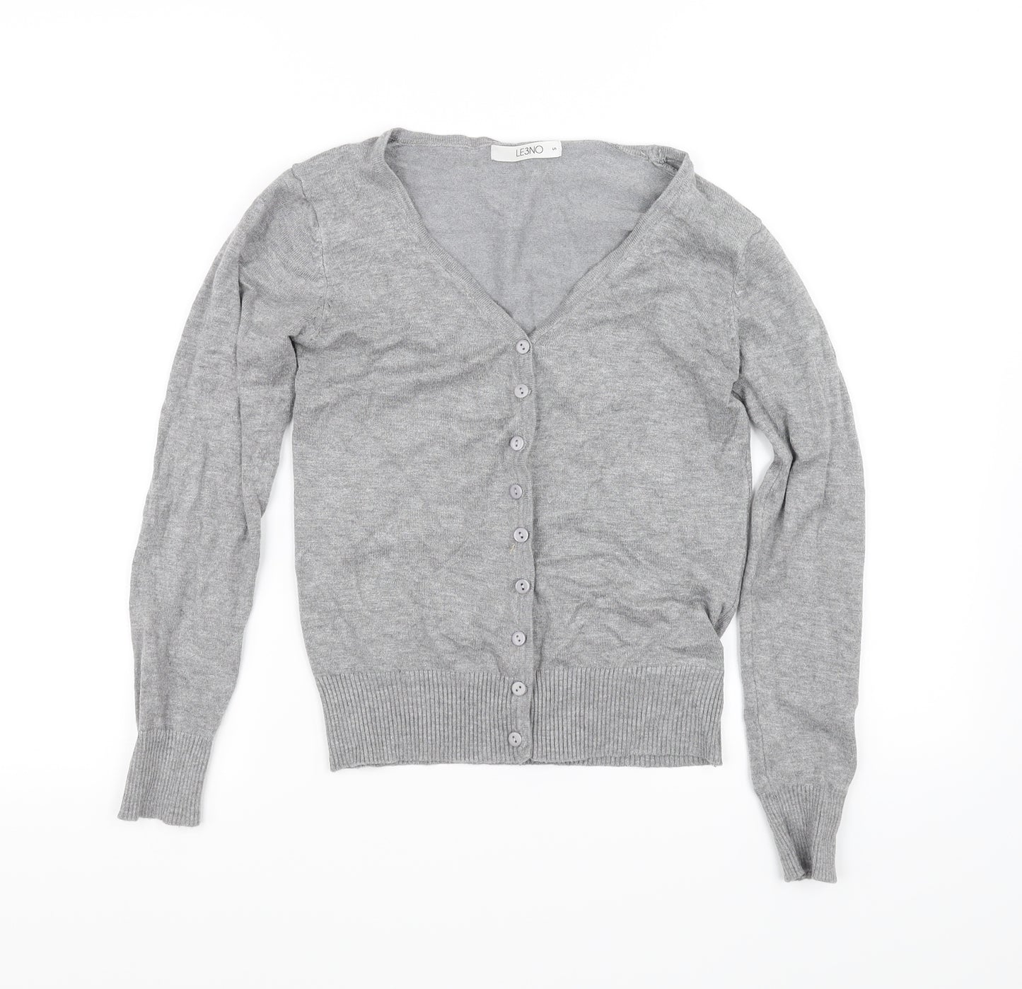 Preworn Womens Grey   Cardigan Jumper Size S