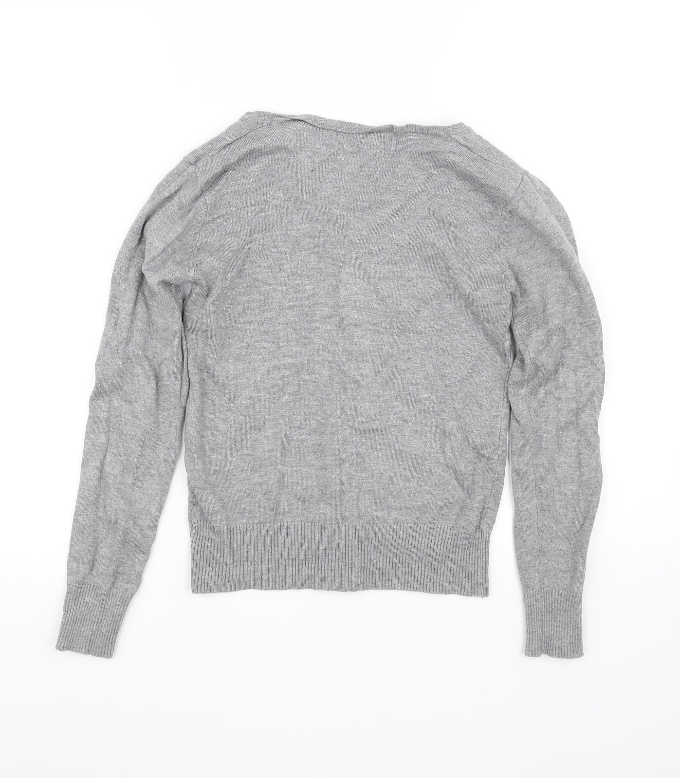 Preworn Womens Grey   Cardigan Jumper Size S