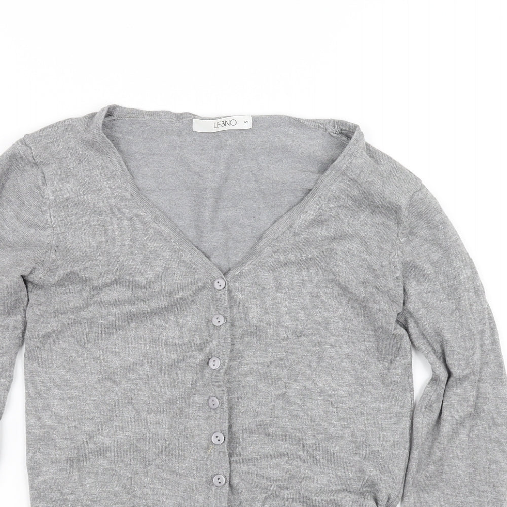 Preworn Womens Grey   Cardigan Jumper Size S