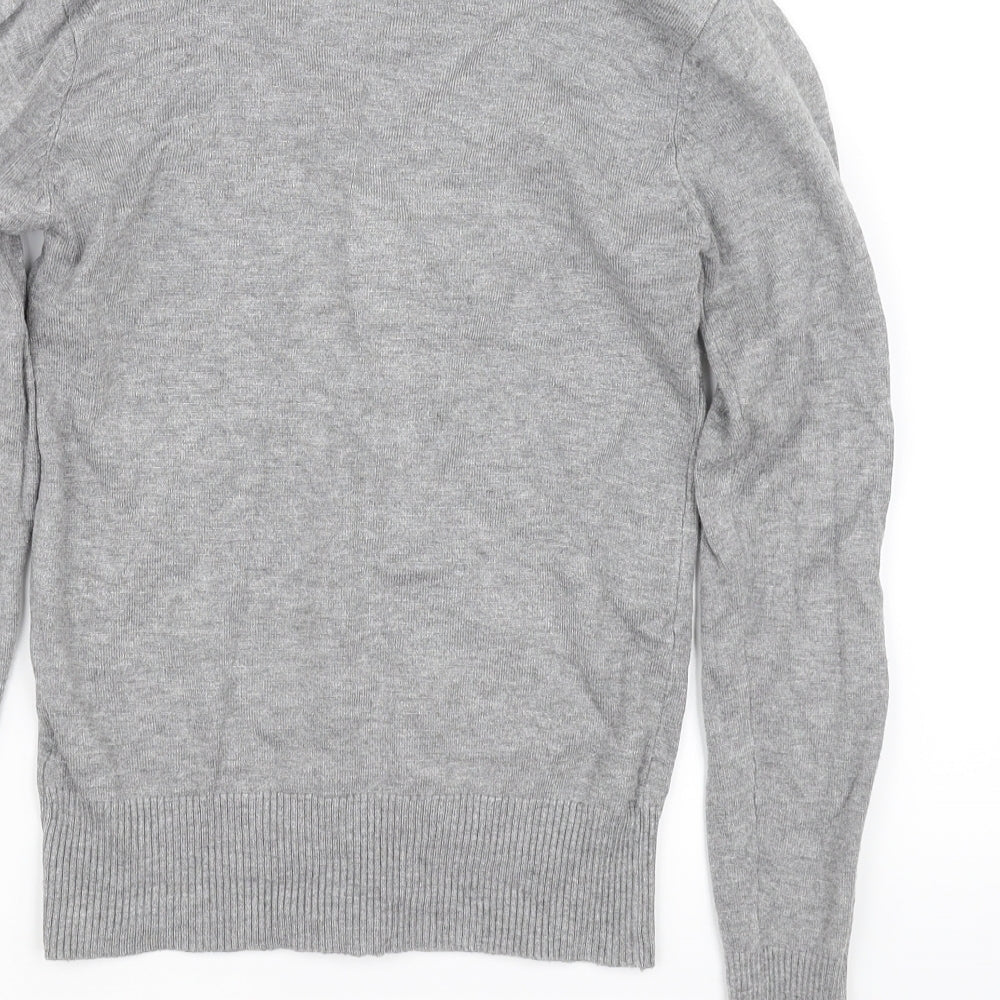 Preworn Womens Grey   Cardigan Jumper Size S