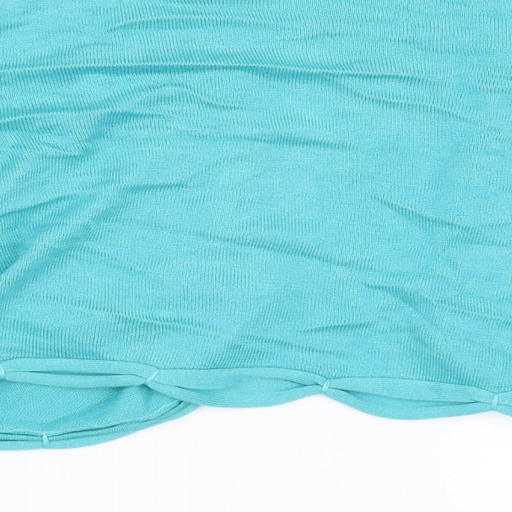 Per Una Womens Blue   Cardigan Jumper Size 14