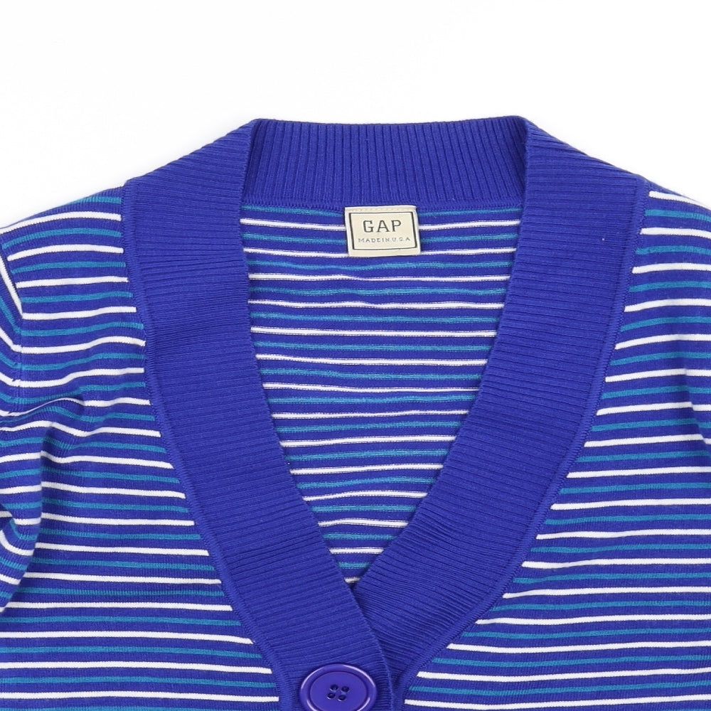 Gap Womens Blue   Cardigan Jumper Size 30