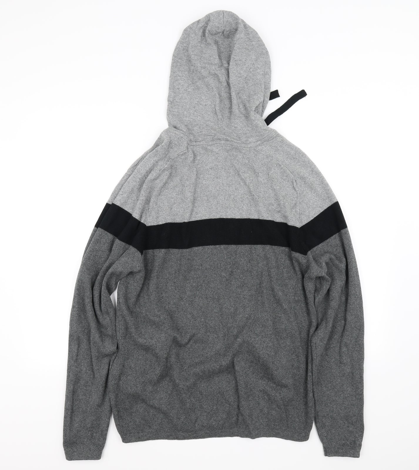 George Mens Grey   Full Zip Jumper Size M