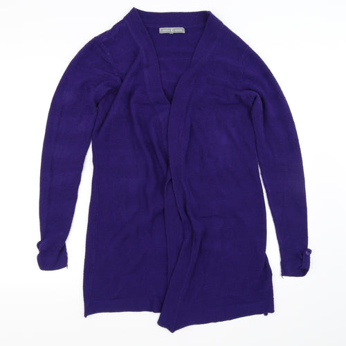 Jessica Graaf Womens Purple   Cardigan Jumper Size M