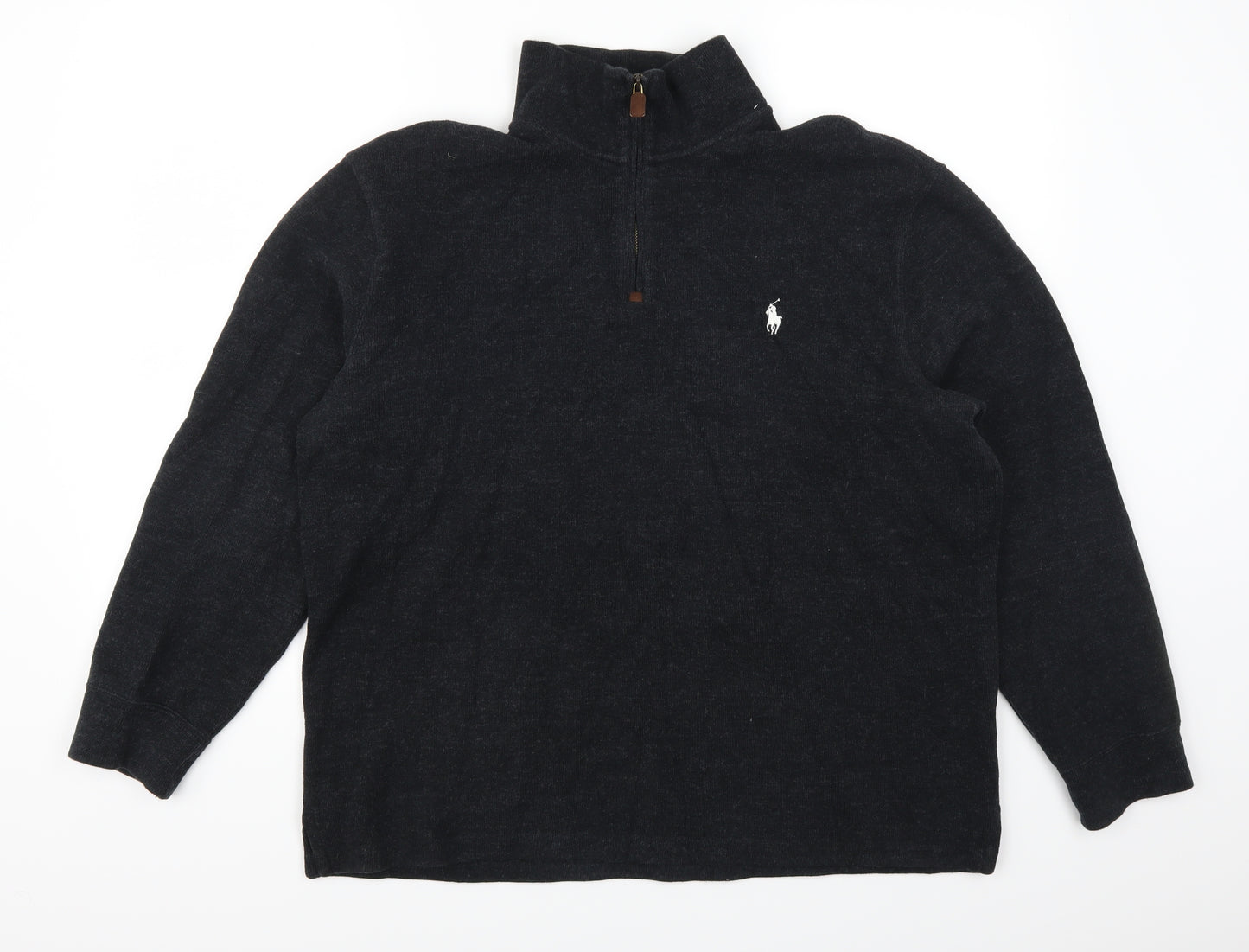 Ralph Lauren Mens Grey   Pullover Jumper Size L