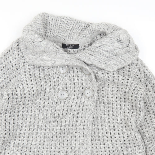 George Womens Grey   Cardigan Jumper Size 10