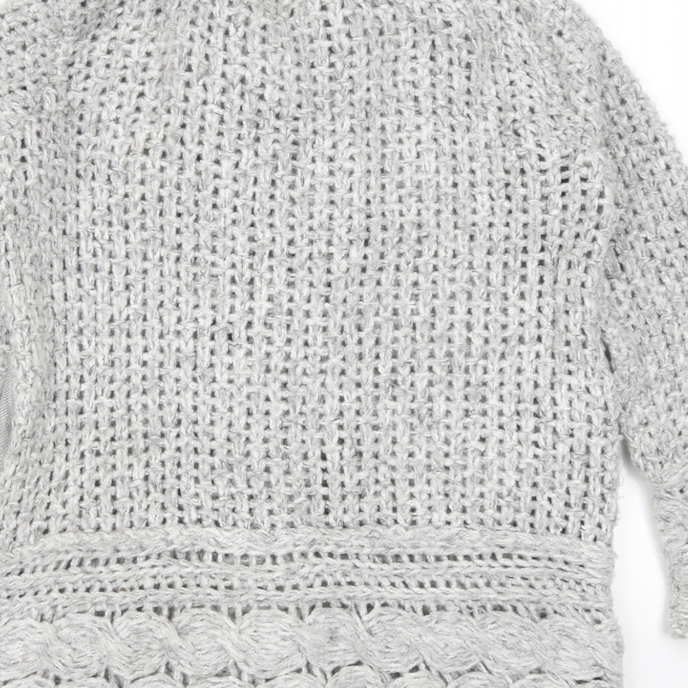 George Womens Grey   Cardigan Jumper Size 10