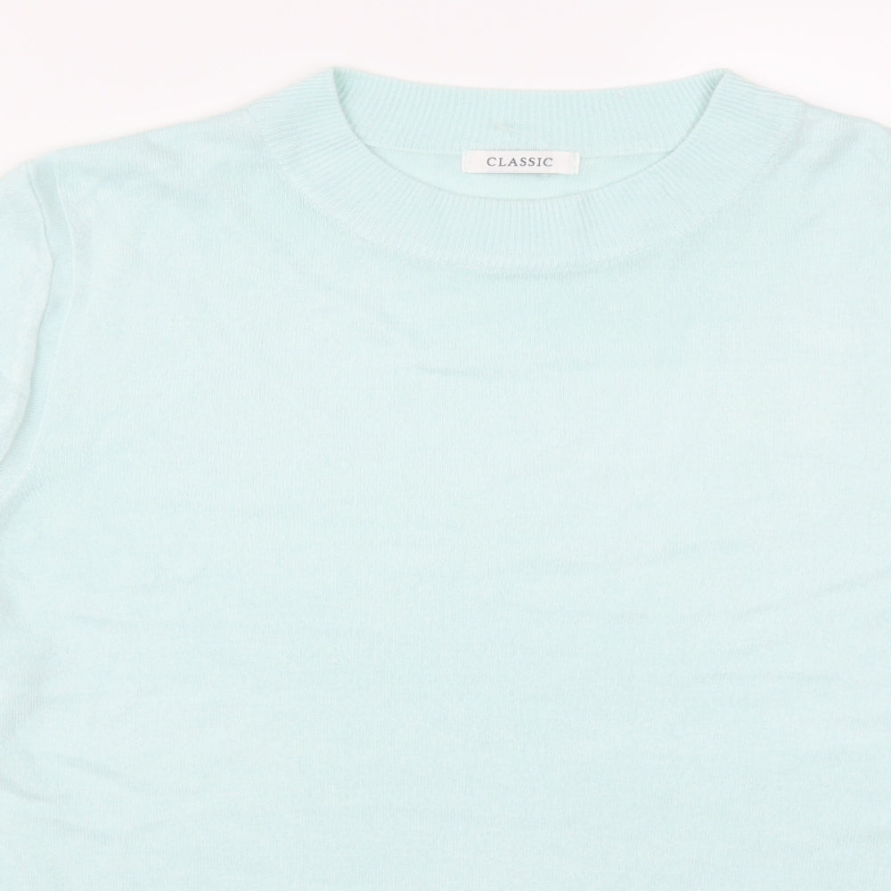 Marks and Spencer Womens Blue   Pullover Jumper Size 24