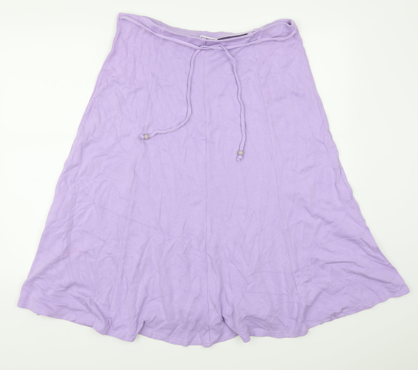 Classic Womens Purple   A-Line Skirt Size 18