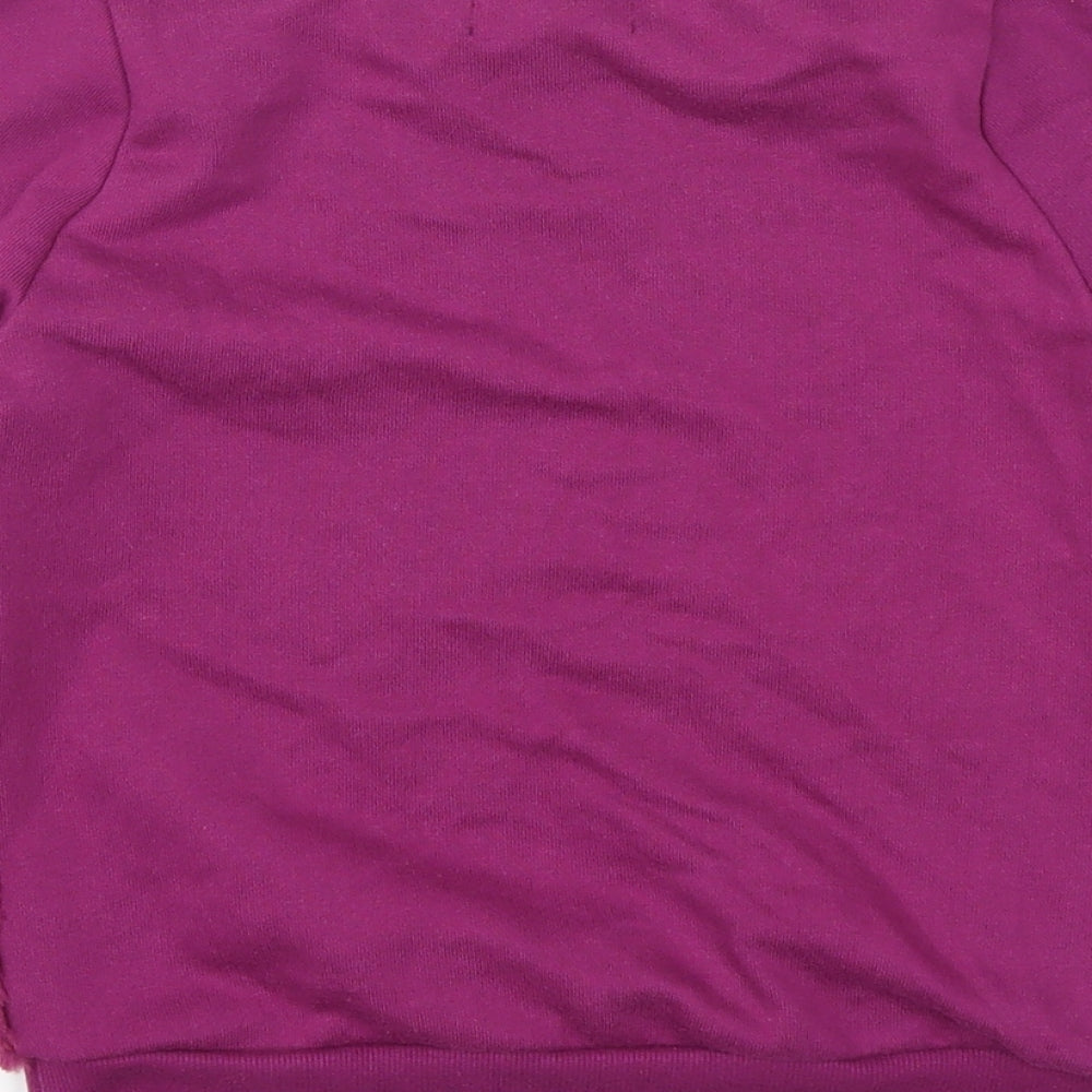 Pep&Co Girls Purple   Pullover Sweatshirt Size 8-9 Years