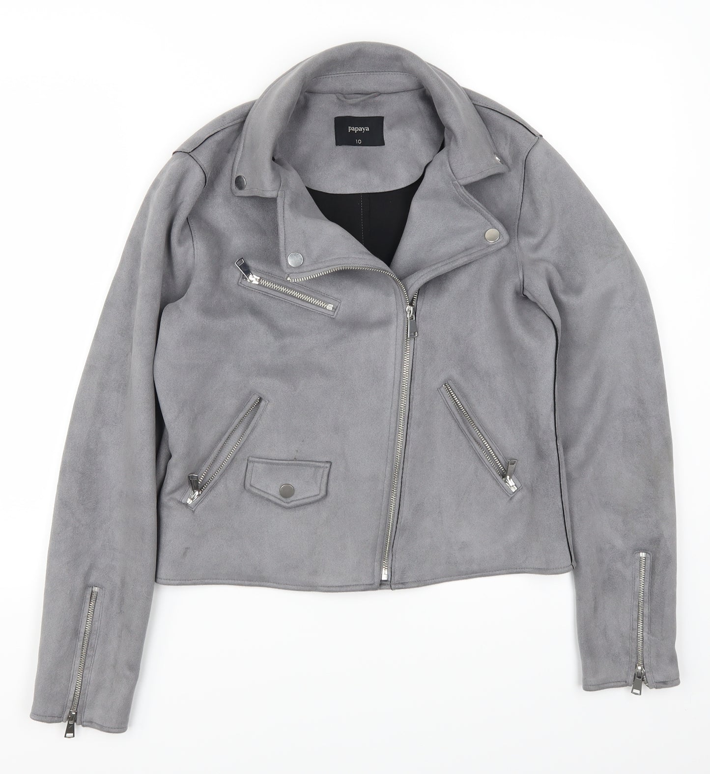 Papay Womens Grey   Jacket  Size 10