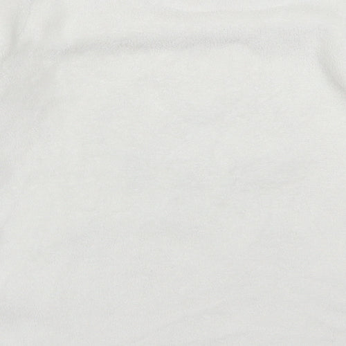 Primark Girls White Solid  Top Pyjama Top Size 9-10 Years  - Minnie Mouse I don't do mornings
