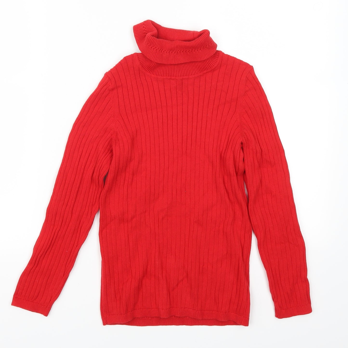George Girls Red   Pullover Jumper Size 10-11 Years
