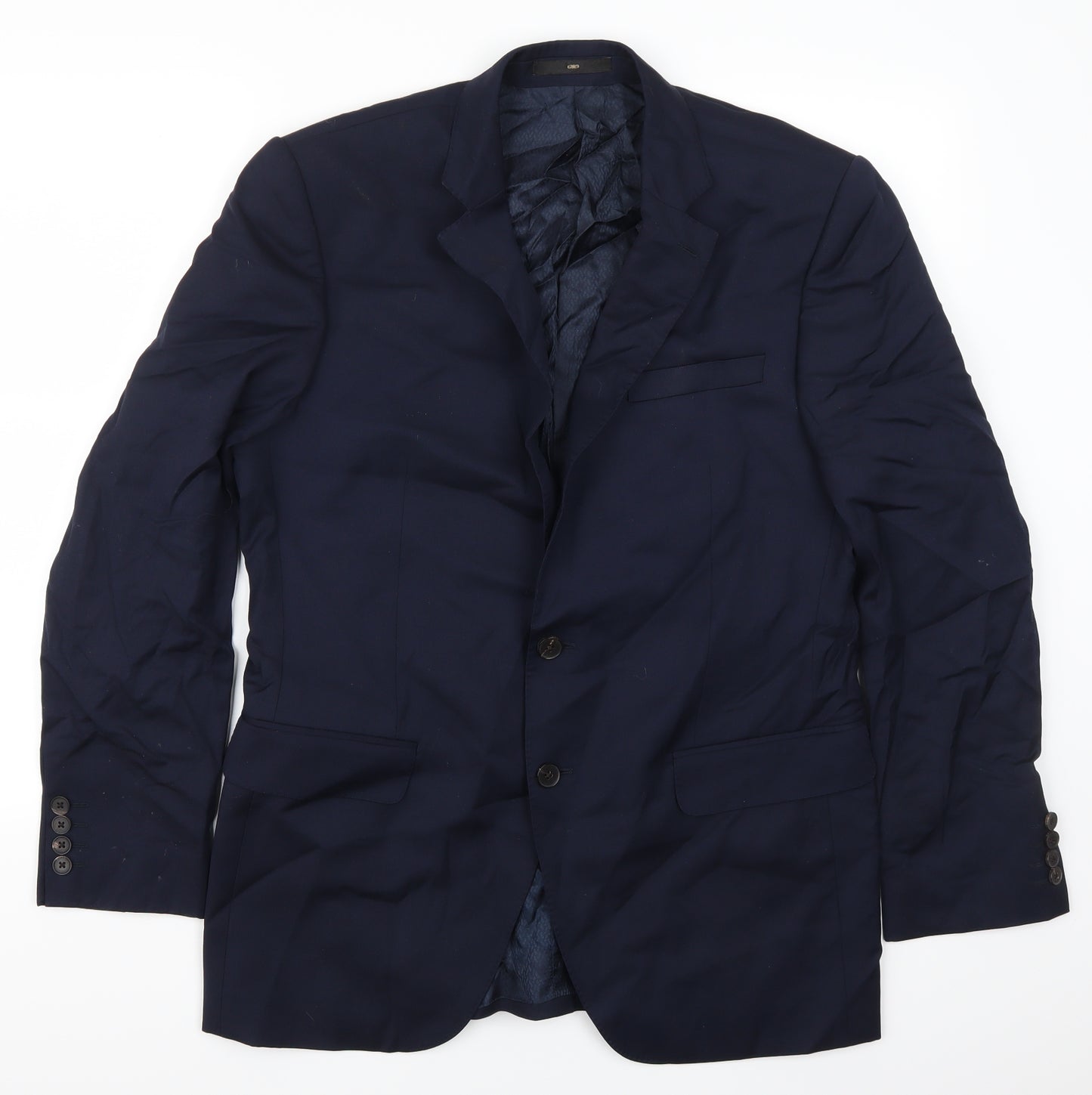 Jaeger Mens Blue   Jacket Suit Jacket Size 40