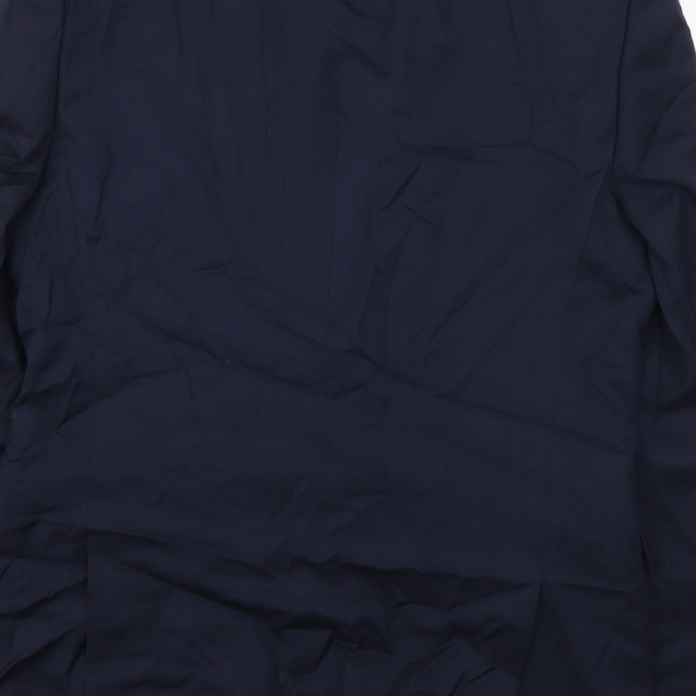 Jaeger Mens Blue   Jacket Suit Jacket Size 40