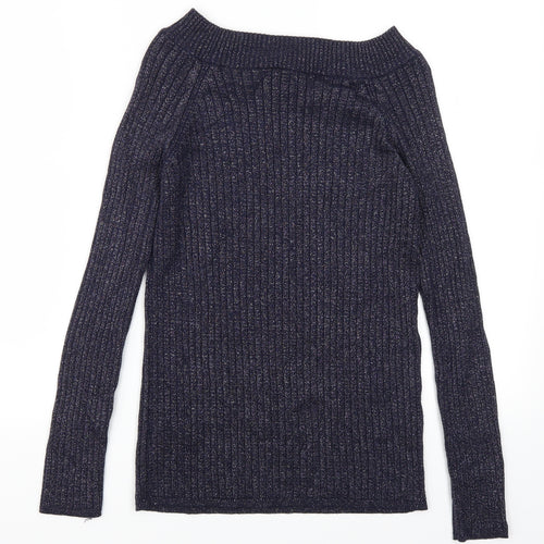 Marks and Spencer Womens Blue   Pullover Jumper Size 12