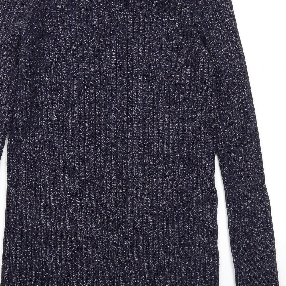 Marks and Spencer Womens Blue   Pullover Jumper Size 12