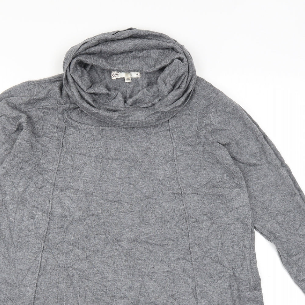Vouley Vous Womens Grey   Jumper Dress  Size M