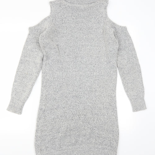 Red Herring Womens Grey   Jumper Dress  Size 14