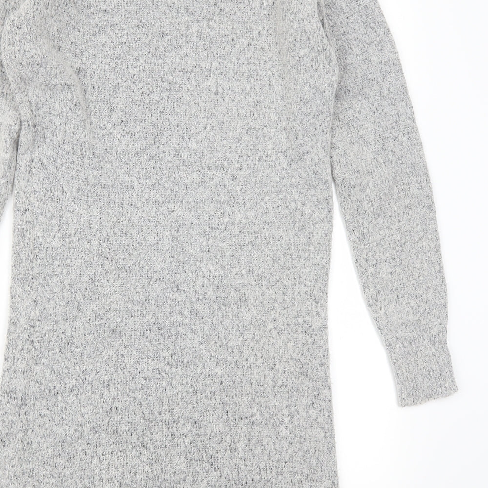 Red Herring Womens Grey   Jumper Dress  Size 14