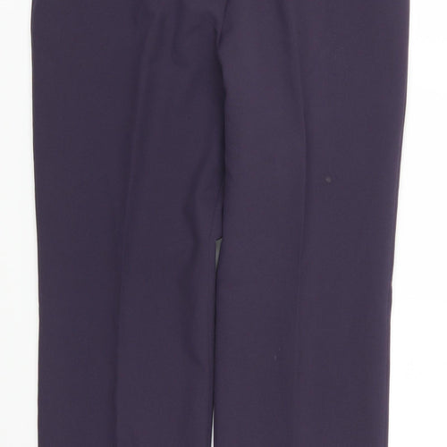 Preworn Womens Purple   Trousers  Size 14 L29 in