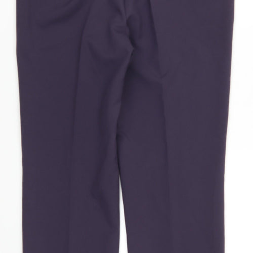 Preworn Womens Purple   Trousers  Size 14 L29 in