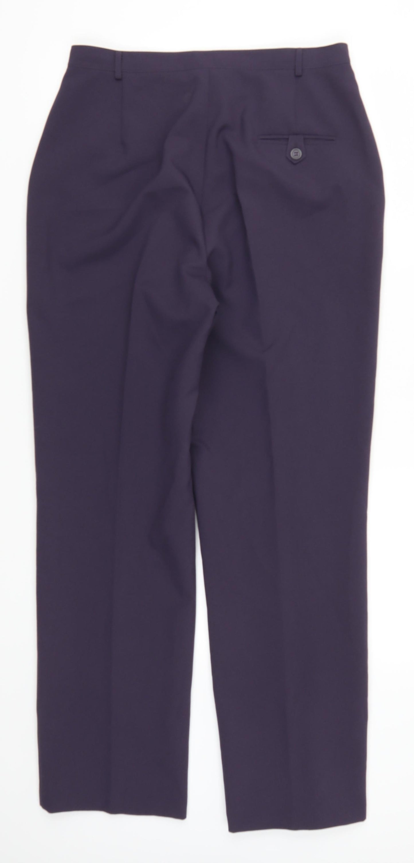Preworn Womens Purple   Trousers  Size 14 L29 in