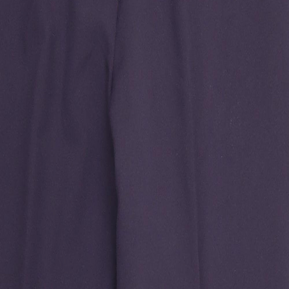 Preworn Womens Purple   Trousers  Size 14 L29 in