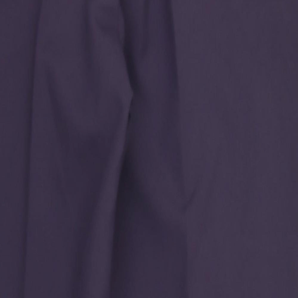 Preworn Womens Purple   Trousers  Size 14 L29 in