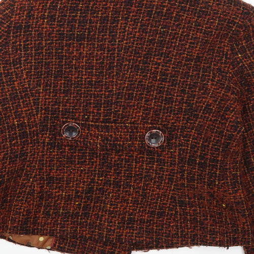 Marks and Spencer Womens Orange   Jacket Coat Size 14