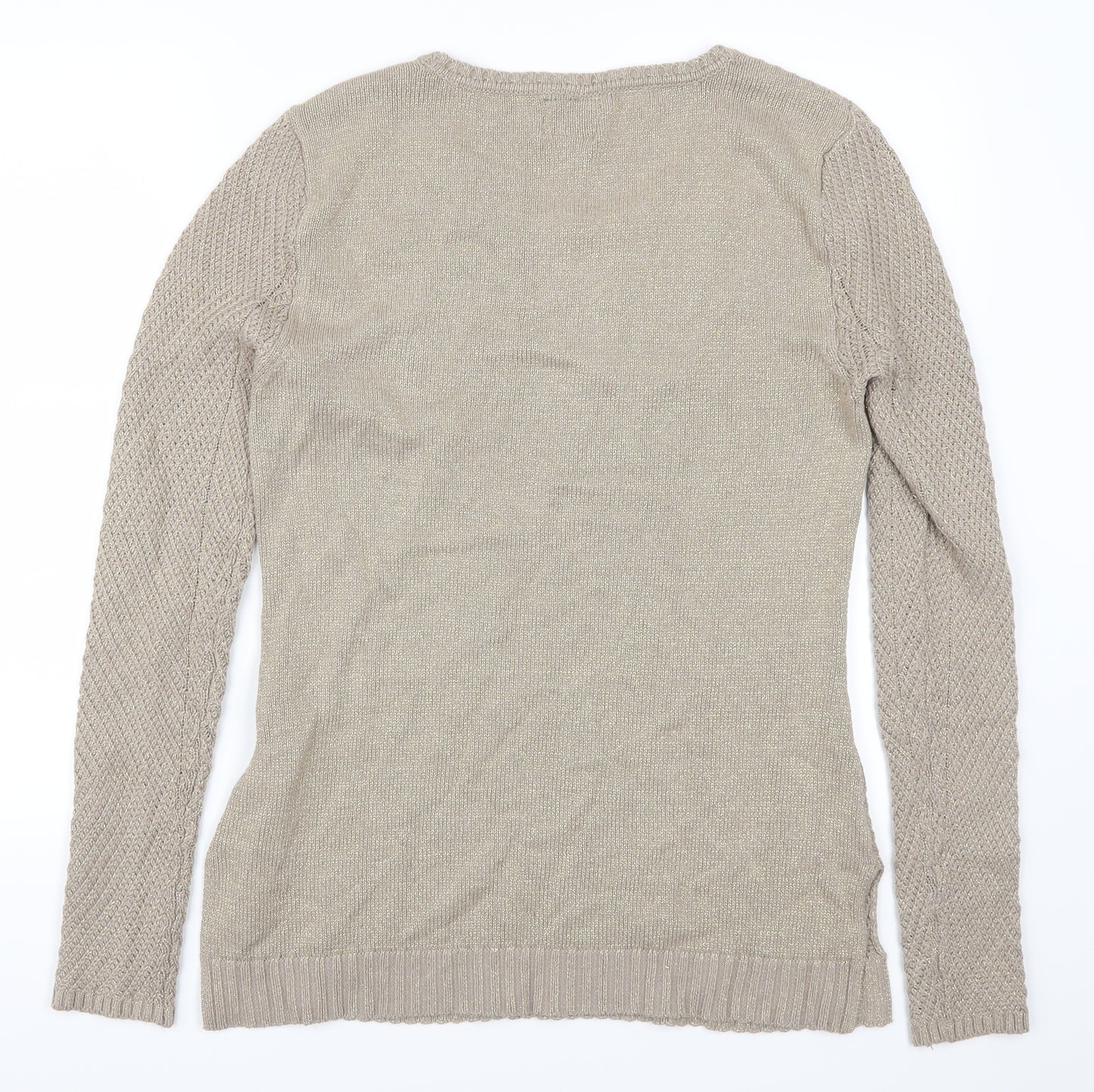 Simply Styled Womens Beige   Pullover Jumper Size XL