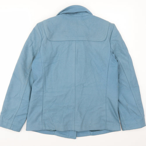 Gap Womens Blue   Pea Coat Coat Size M
