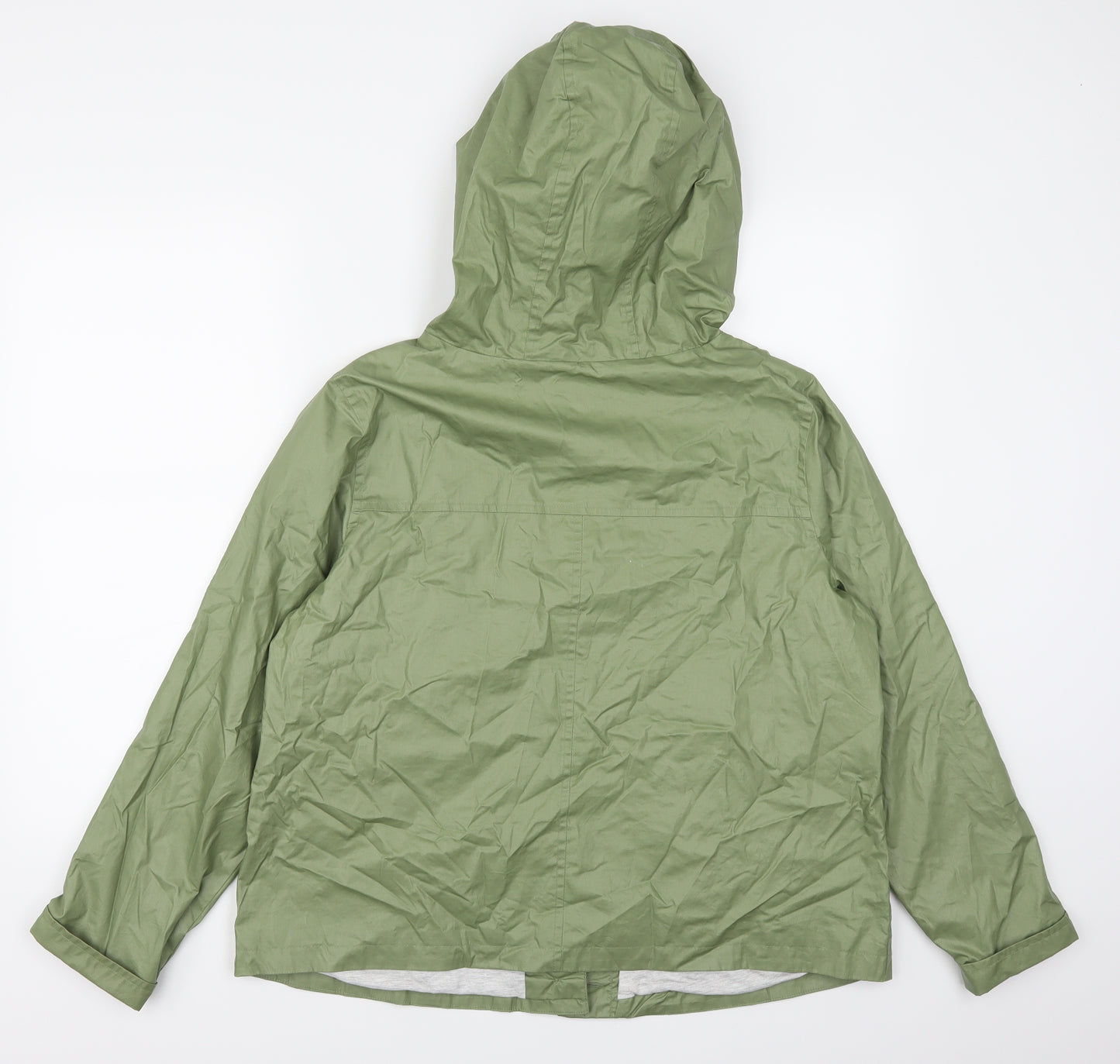 Marks and Spencer Womens Green   Anorak Coat Size 14