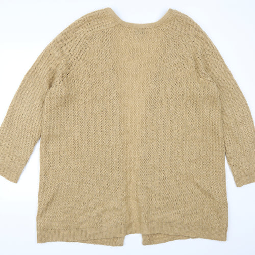 Cubus Womens Beige   Cardigan Jumper Size L