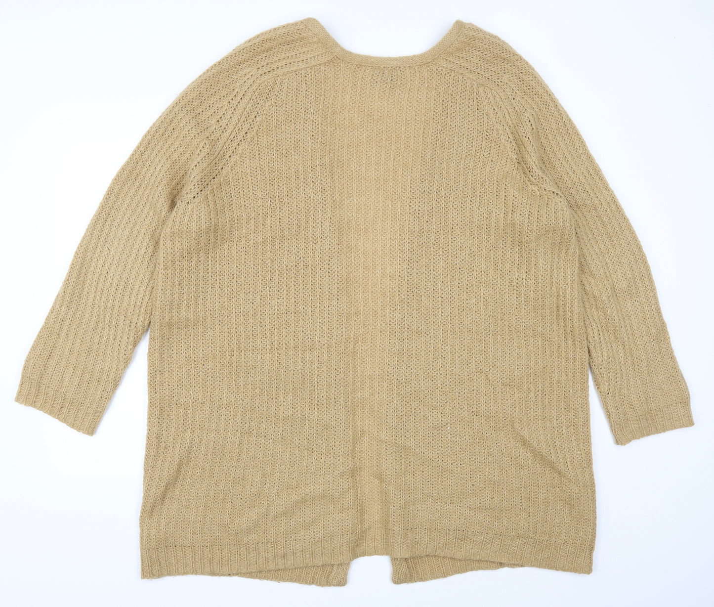 Cubus Womens Beige   Cardigan Jumper Size L