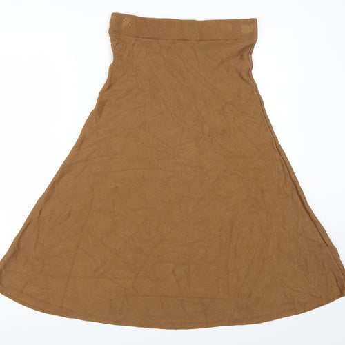 Marks and Spencer Womens Brown   Maxi Skirt Size 12