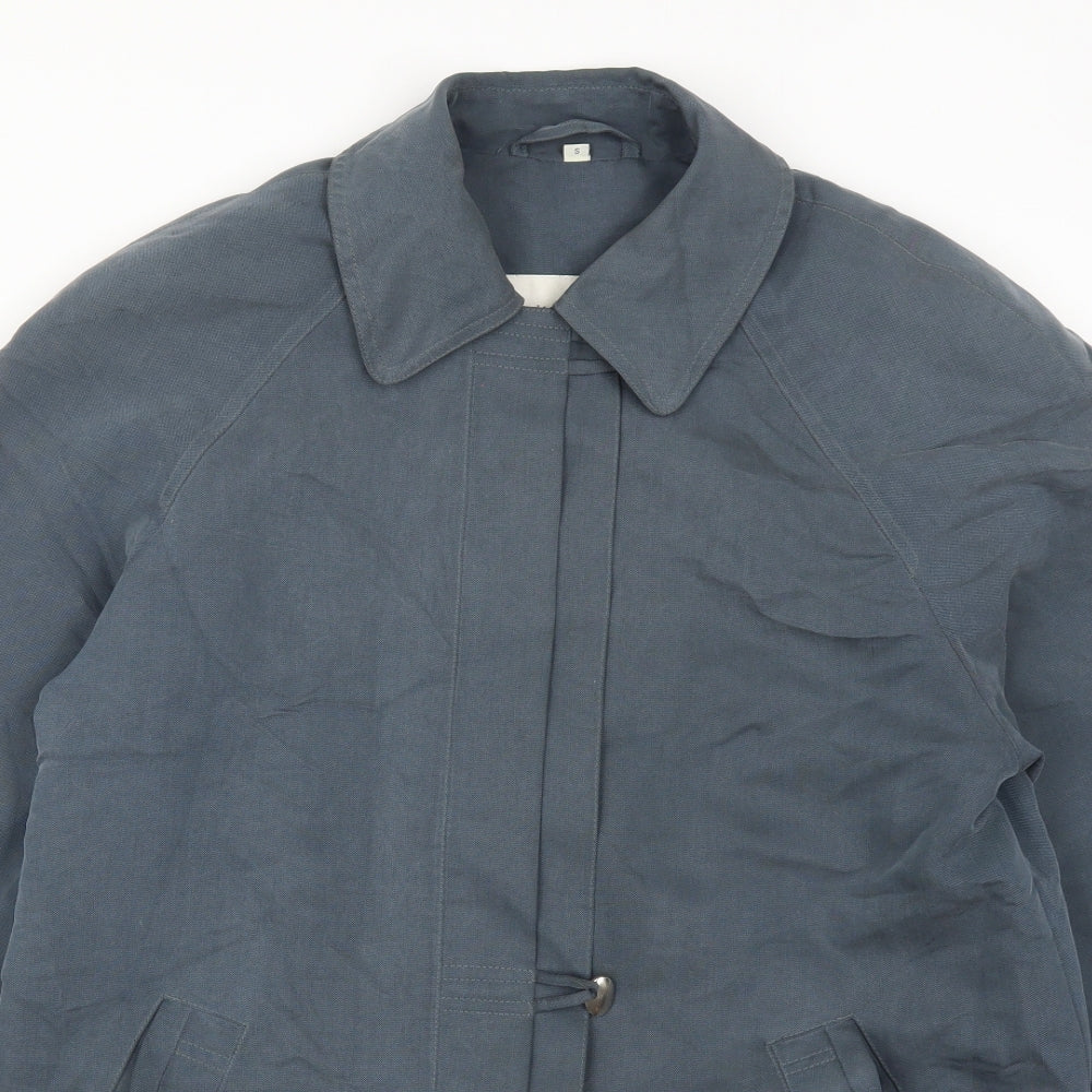 Marshall Womens Blue   Overcoat Coat Size S