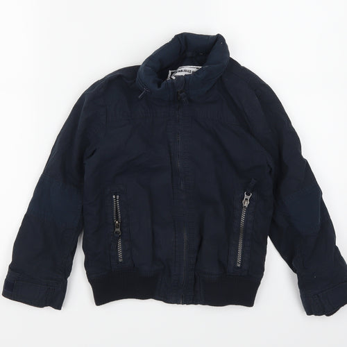 Marks and Spencer Boys Blue   Basic Coat Coat Size 5-6 Years