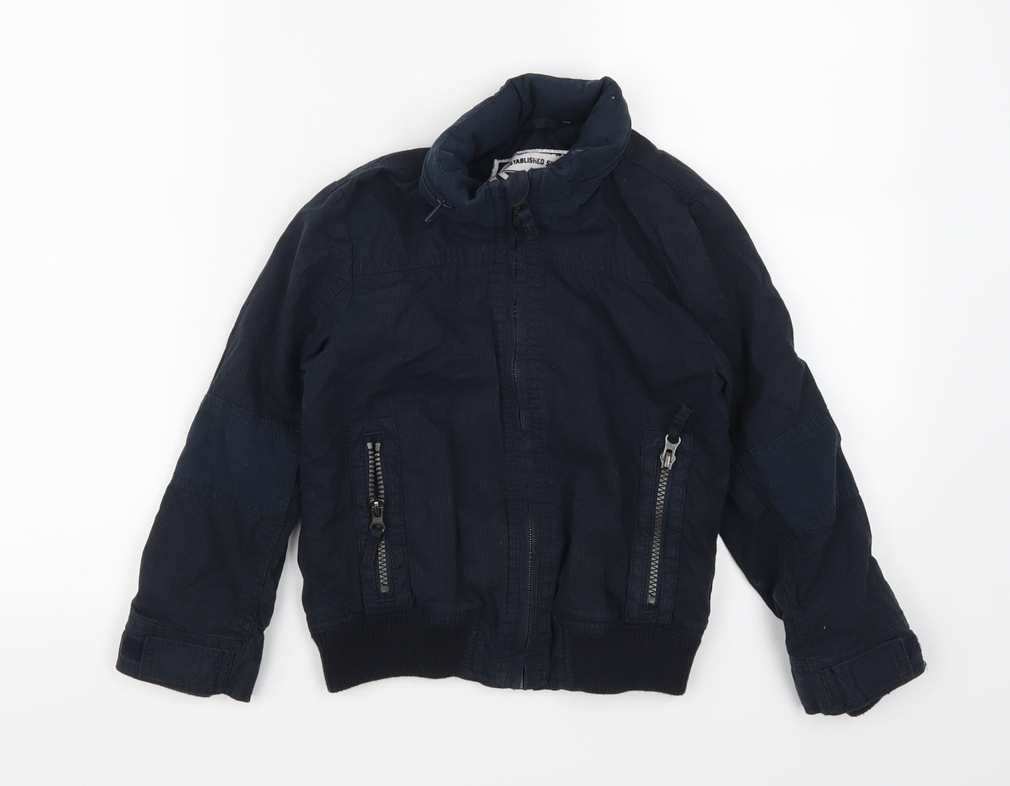 Marks and Spencer Boys Blue   Basic Coat Coat Size 5-6 Years