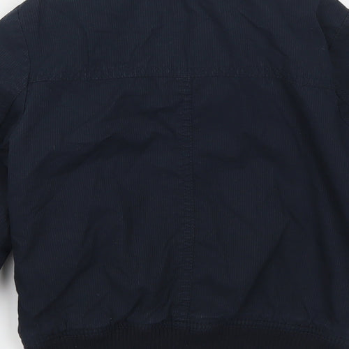 Marks and Spencer Boys Blue   Basic Coat Coat Size 5-6 Years