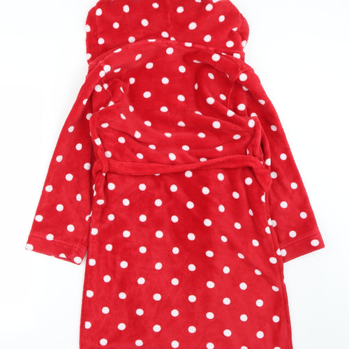 H&M Girls Red Polka Dot  Top Gown Size 9-10 Years