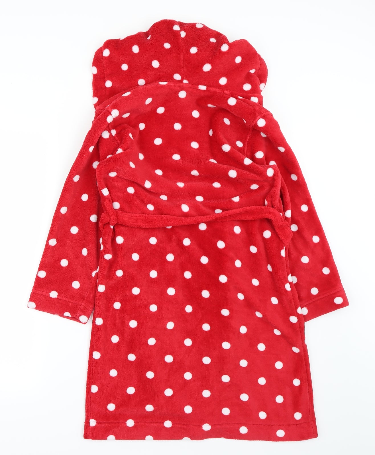 H&M Girls Red Polka Dot  Top Gown Size 9-10 Years
