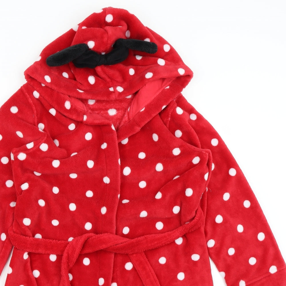 H&M Girls Red Polka Dot  Top Gown Size 9-10 Years
