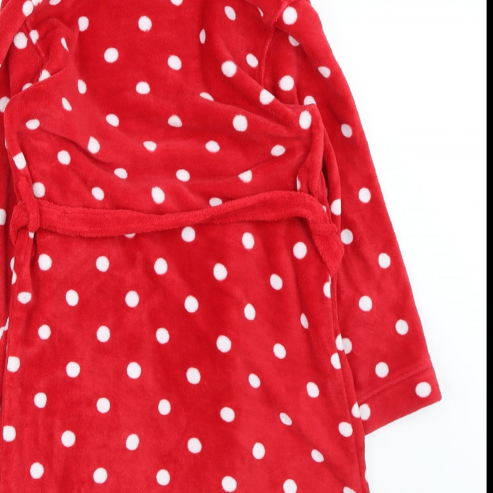 H&M Girls Red Polka Dot  Top Gown Size 9-10 Years