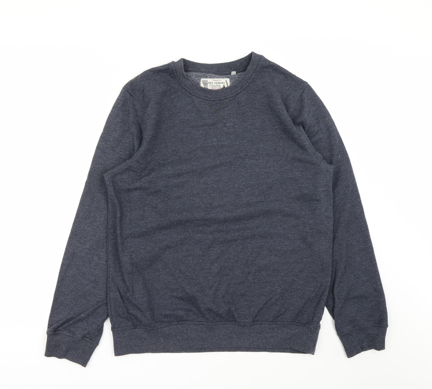 Red Herring Mens Blue   Pullover Sweatshirt Size M