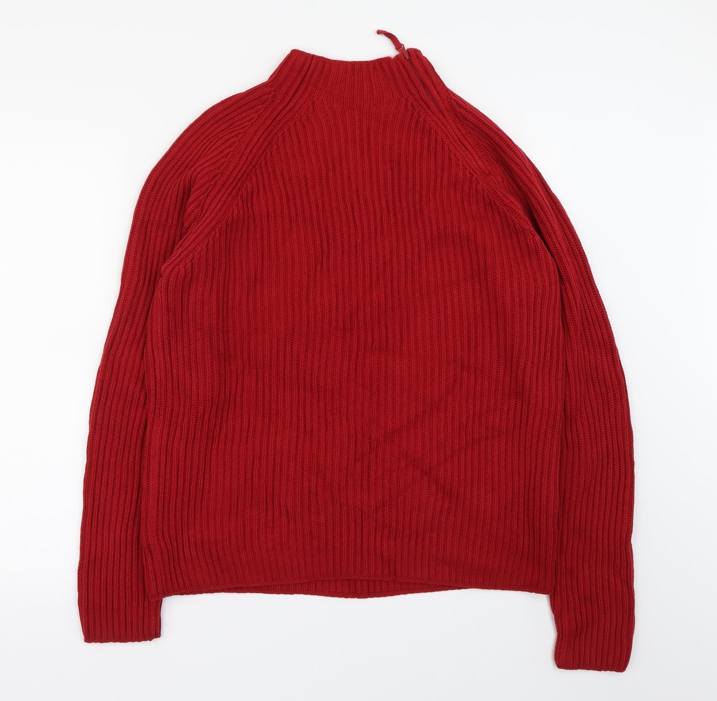 Zara Mens Red   Pullover Jumper Size XL