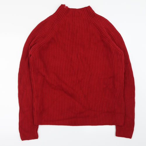 Zara Mens Red   Pullover Jumper Size XL