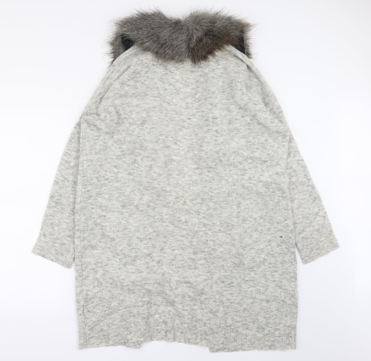 New Look Womens Grey   Cardigan Jumper Size 20